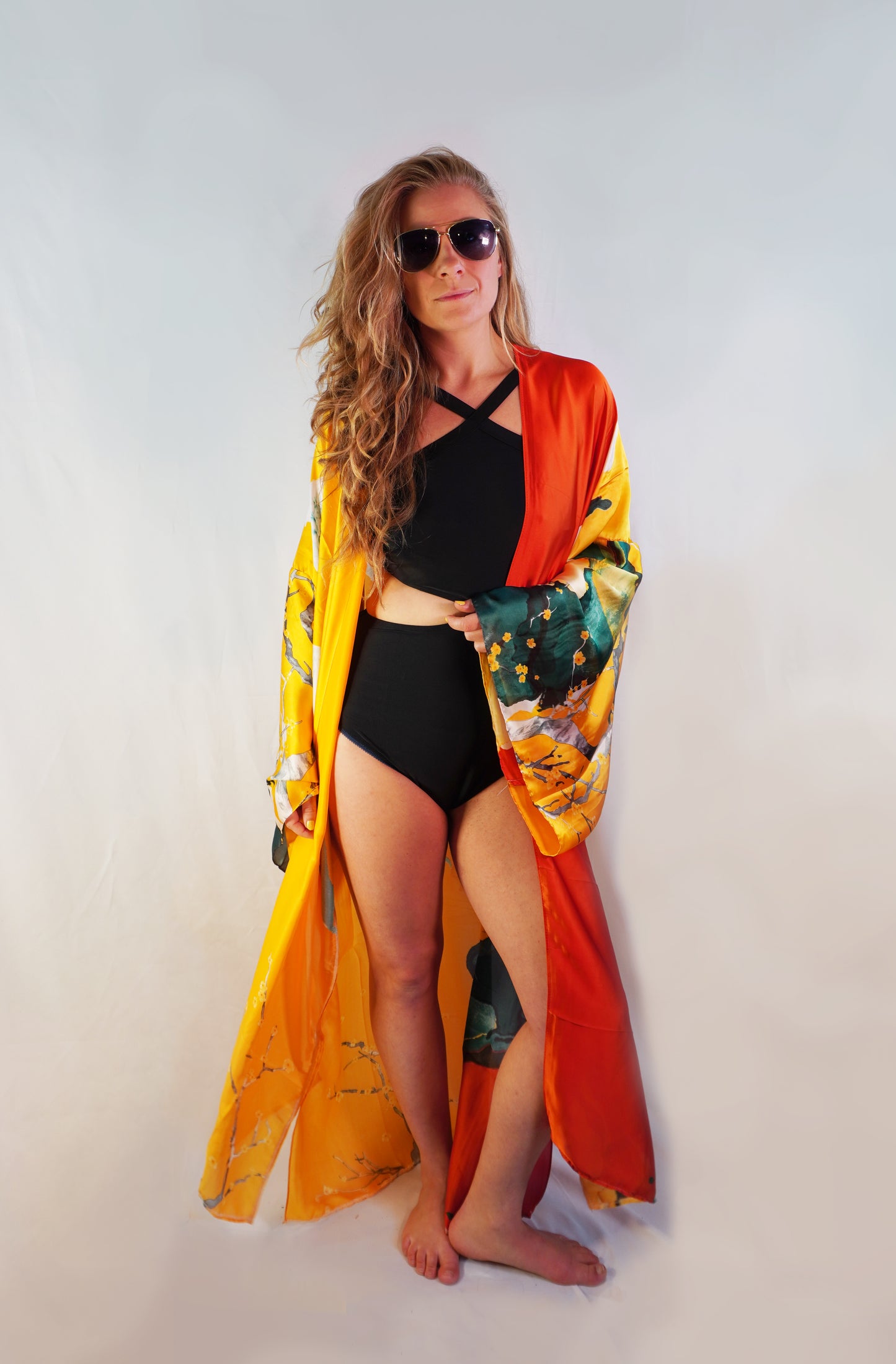 Leo Wood phoenix stage kimono